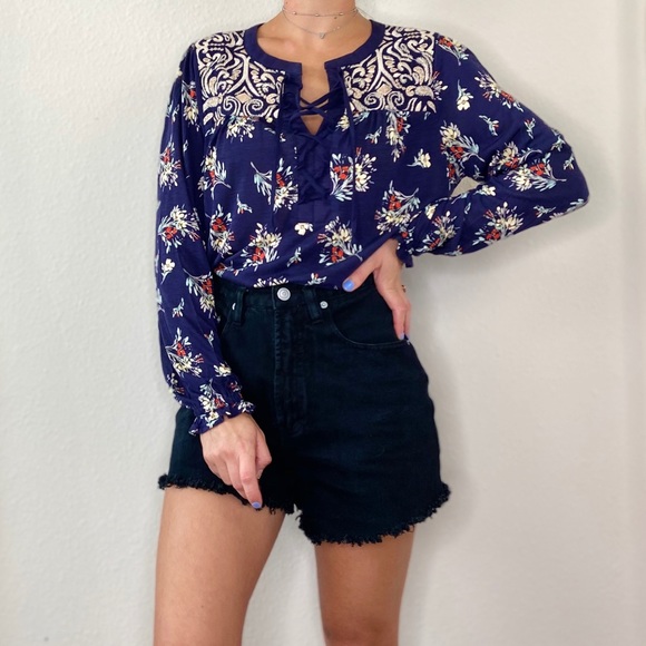 Anthropologie Tops - Anthropologie One September Embroider Boho Top